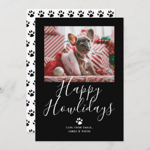 Happy Howlidays Pet Dog Christmas Holiday Card