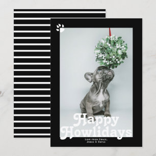 Happy Howlidays Pet Dog Christmas Holiday Card