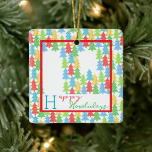Happy Howlidays Photo Ornament