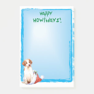 Happy Howlidays Pointer Post-it Notes