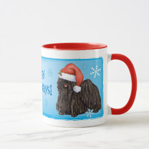 Happy Howlidays Puli Mug