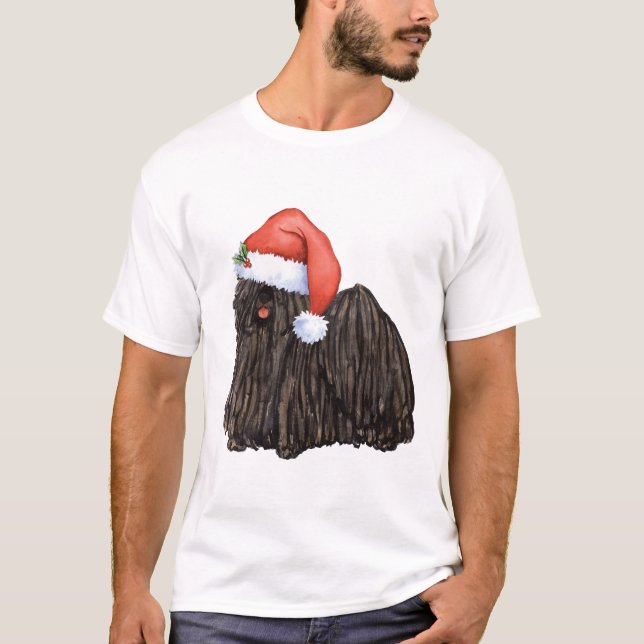 Happy Howlidays Puli T-Shirt (Front)
