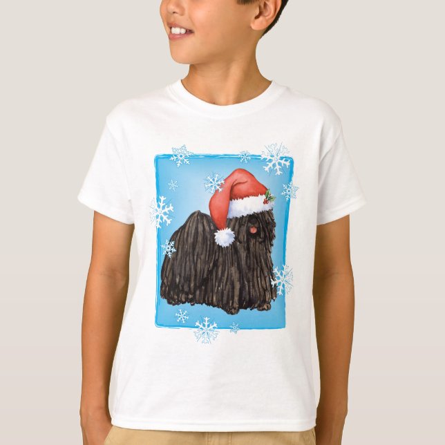 Happy Howlidays Puli T-Shirt (Front)
