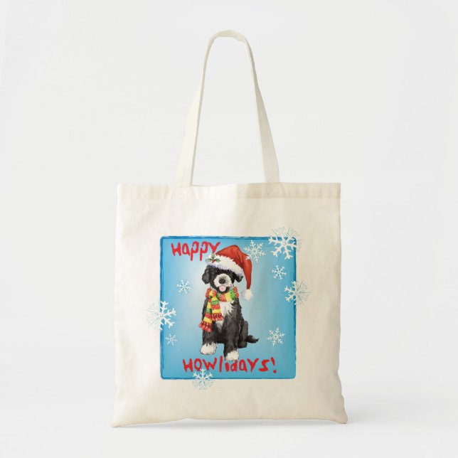 Happy Howlidays PWD Tote Bag (Front)