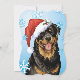 Happy Howlidays Rottweiler Holiday Card