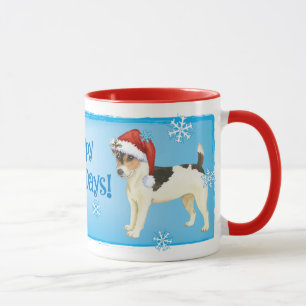 Happy Howlidays Russell Terrier Mug