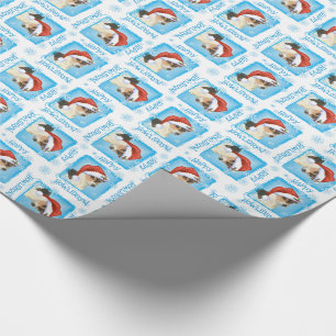Happy Howlidays Russell Terrier Wrapping Paper