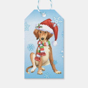 Happy Howlidays Saluki Gift Tags
