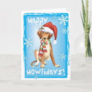 Happy Howlidays Saluki Holiday Card