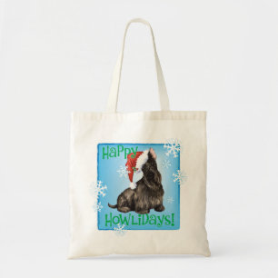 Happy Howlidays Scottish Terrier Tote Bag