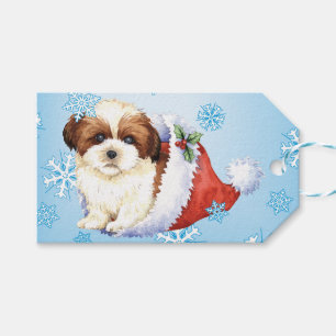 Happy Howlidays Shih Tzu Gift Tags