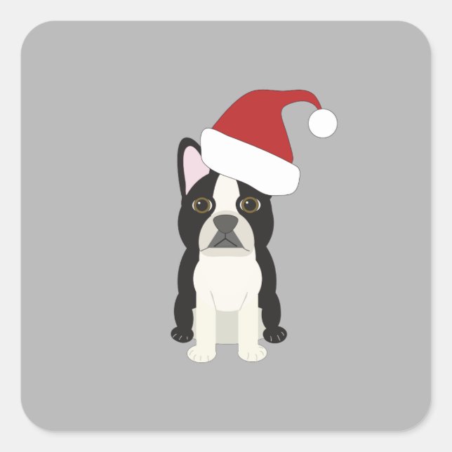 Happy Howlidays Square Sticker (Front)