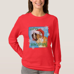 Happy Howlidays St. Bernard T-Shirt