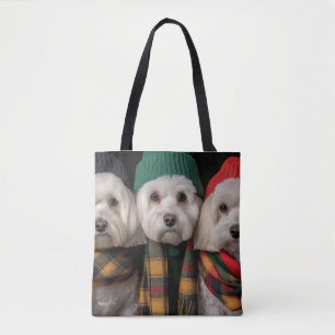 Happy Howlidays Tote Bag