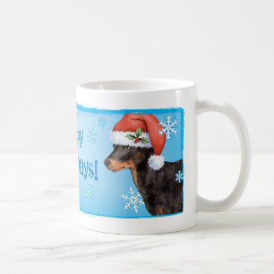 Happy Howlidays Toy Manchester Terrier Coffee Mug