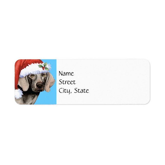 Happy Howlidays Weimaraner (Front)