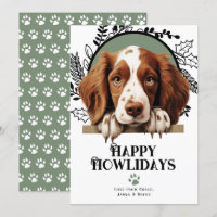Happy Howlidays Welsh Springer Spaniel Christmas