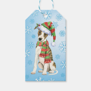 Happy Howlidays Whippet Gift Tags