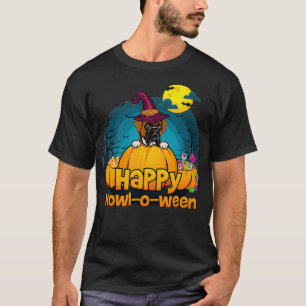 happy howloween boer dog halloween T-Shirt