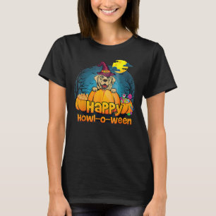 Happy Howloween Labrador Retriever Dog Halloween H T-Shirt