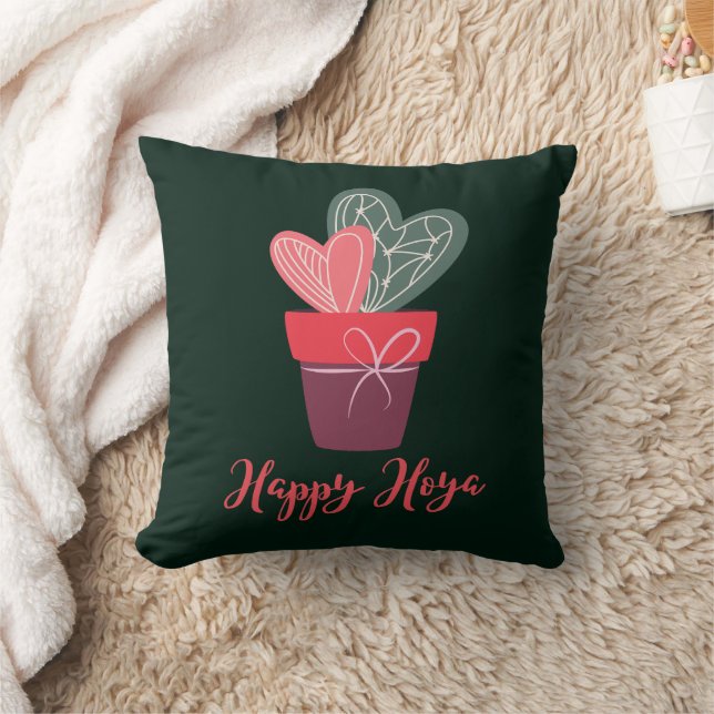 Happy Hoya Cute Love Valentine's Day Romantic Cushion (Blanket)