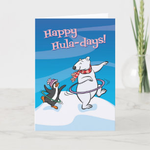 Happy Hula-Days (Blank Inside) Card