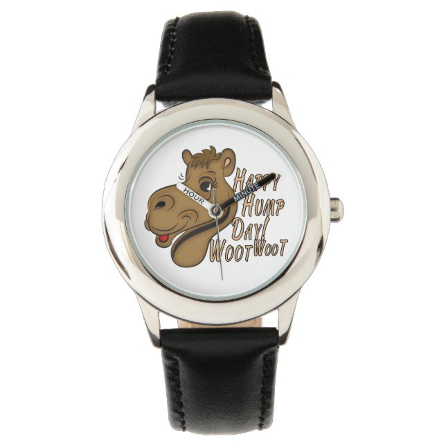 Happy Hump Day Camel  Face Kids Watch (Front)