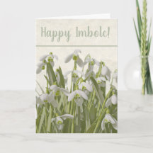 Happy Imbolc Snowdrops