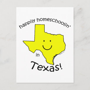 Happy in Texas Postcard