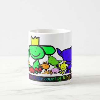 Happy in the court of King Dog Coffee Mug