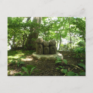 Happy in the shade postcard