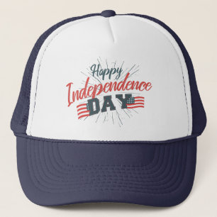Happy Independence Day - 4th of July Gift Trucker Hat