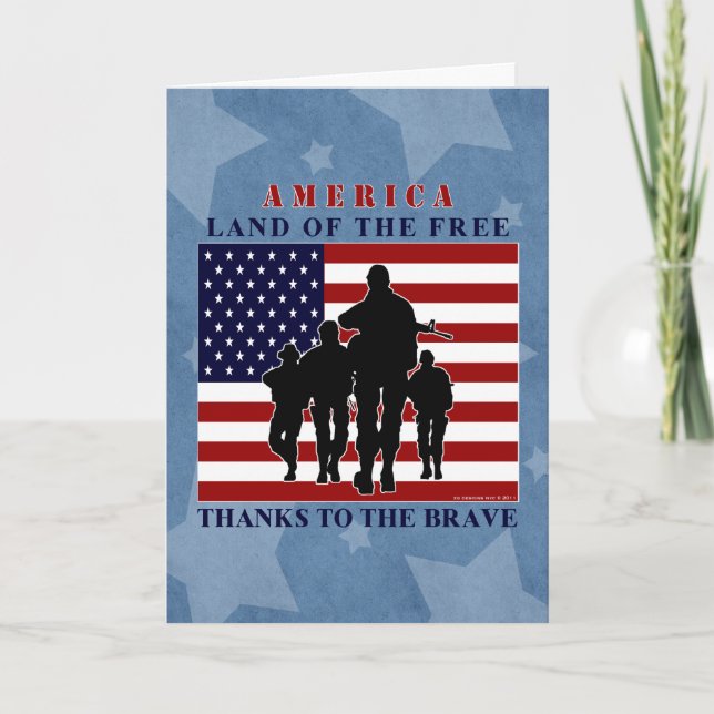 Happy Independence Day Greeting Card (Front)