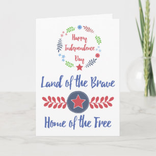 Happy Independence Day Greeting Card