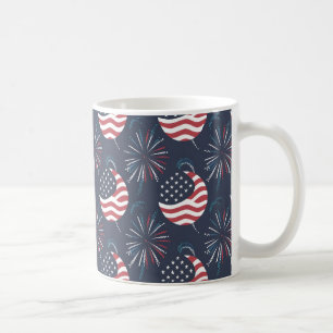 Happy Independence Day & July 4 Gift Coffee Mug