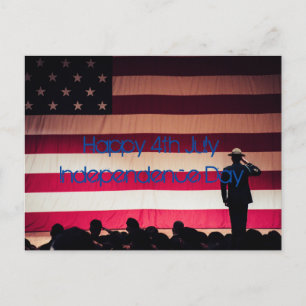 Happy Independence Day Postcard
