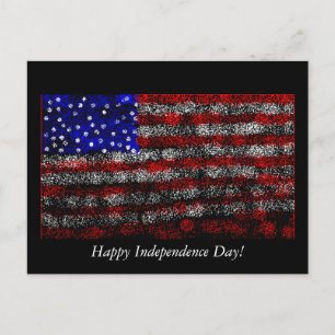 Happy Independence Day! Postcard