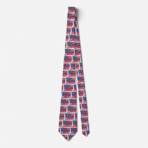 Happy Independence Day Tie
