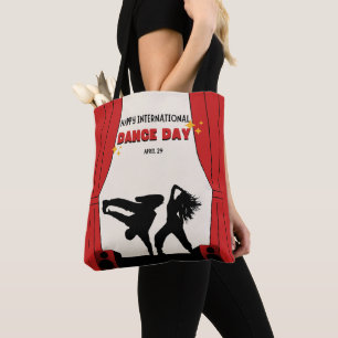 Happy International Dance Day World Dance Day Tote Bag