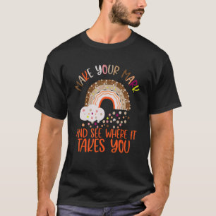 Happy International dot day Teacher 2022 Colourful T-Shirt