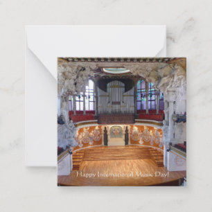 Happy International Music Day! Card