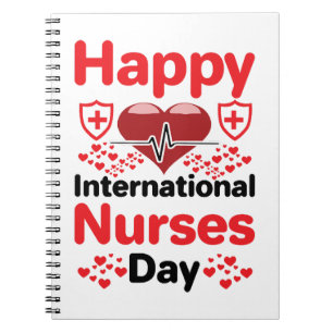 happy international nurses day notebook