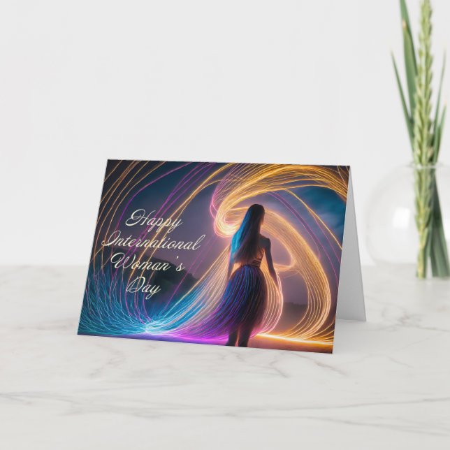 Happy International Woman's Day Card (Front)