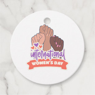 Happy International Women’s Day Favour Tags