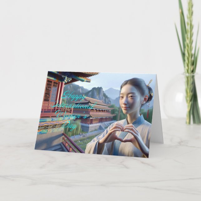 Happy International Women's Day Card (Front)