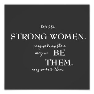 Happy International Women's Day T-Shirt Wooden Box Photo Print