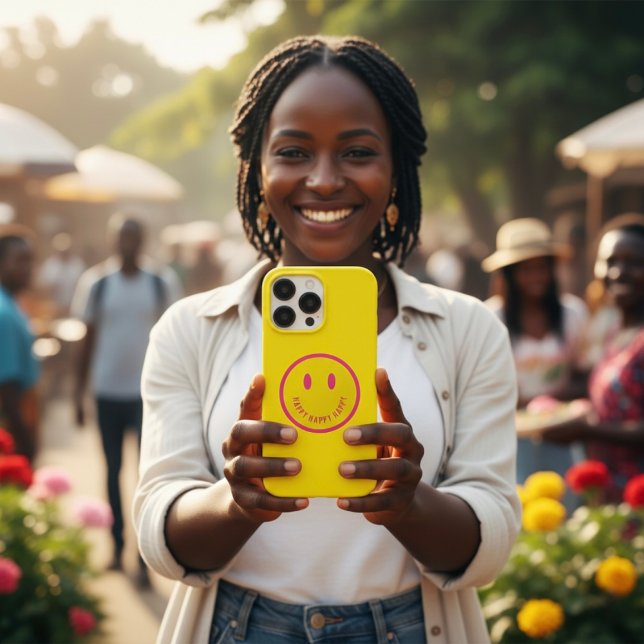 Happy iPhone Case (Creator Uploaded)