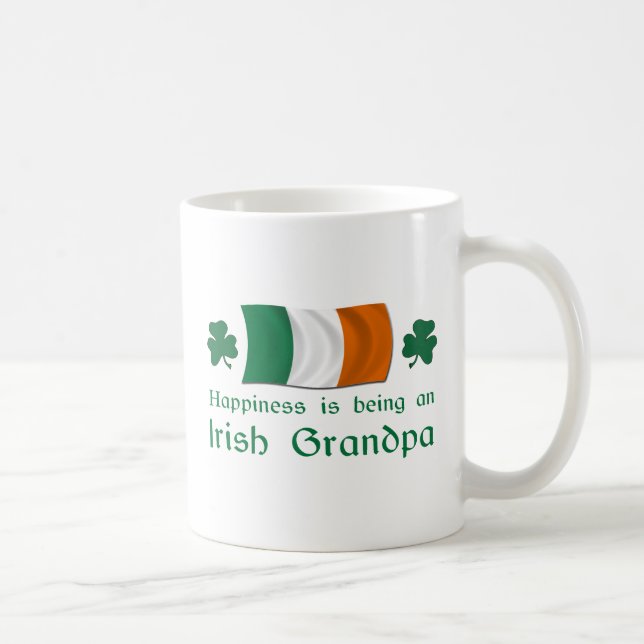 Happy Irish Grandpa Coffee Mug (Right)