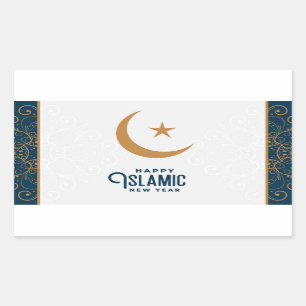 Happy Islamic New Year Rectangular Sticker