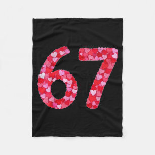 Happy Its My Grandmas 70th Birthday 1955 70 Years Fleece Blanket